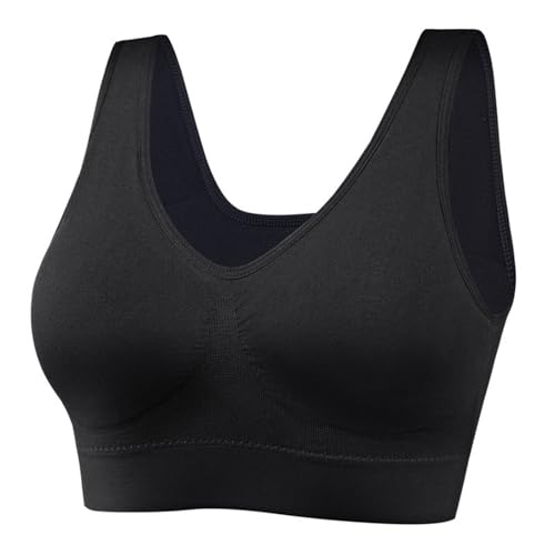Allbestop Starker Halt Damen-BHS BH Ohne Bügel Große Brüste Sport BH Push Up BH Sport Bustier Damen Große Brüste Ultrakomfortable Bra Top Für Alltag Und Freizeit 6XL von Allbestop