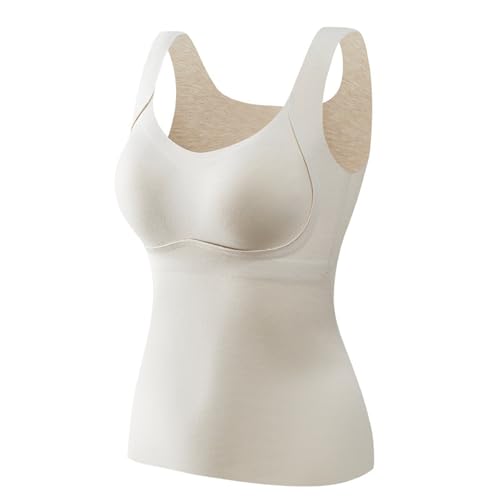 Allbestop Tank Tops Für Damen Unterhemd Damen Unterhemd Long Top Damen Lang Sport-BHS Für Damen Langarmshirt Damen Baumwolle Verstellbare Breitere Träger Camisole Tank Tops Damen von Allbestop