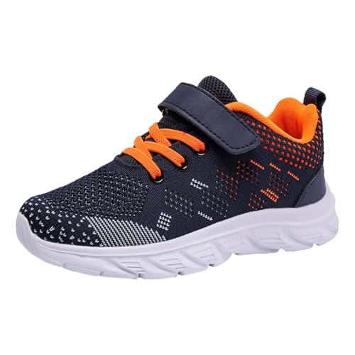 Allbestop Turnschuhe Jungen Mädchen Turnschuhe Mädchen Draußen Kinder Hallenschuhe Jungen Flach Dicker Boden rutschfest Sneaker Herbst Kinderschuhe Mesh Straßenlaufschuhe Kinder Schuhe 39 von Allbestop