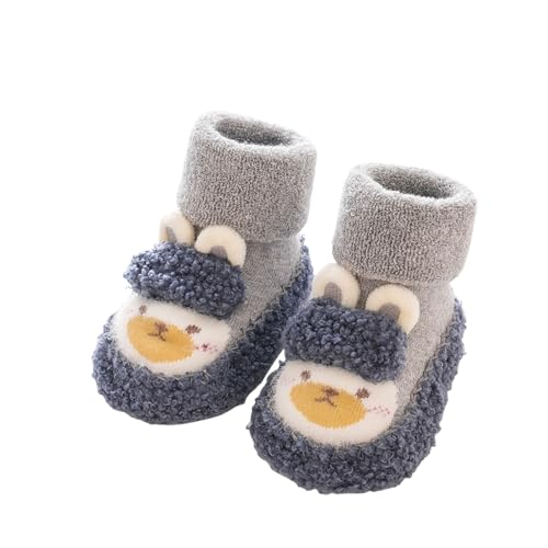 Allbestop rutschfeste Walkschuhe Babyschuhe Winter Baby Barfußschuhe Kinderschuhe Baby Outdoor Winter Sockenschuhe Lauflernschuhe Baby Krabbelschuhe Baby Hüttenschuhe von Allbestop