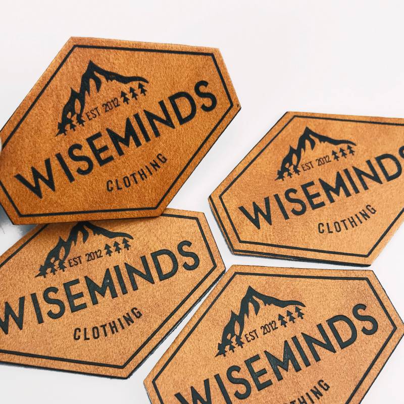 50 Stück Pu Patch, Blankleder Patches, Labels Machen, Benutzerdefinierte Lederpatches, Geprägtes Lederetikett, Lederprägung Patch von AllcustomCo