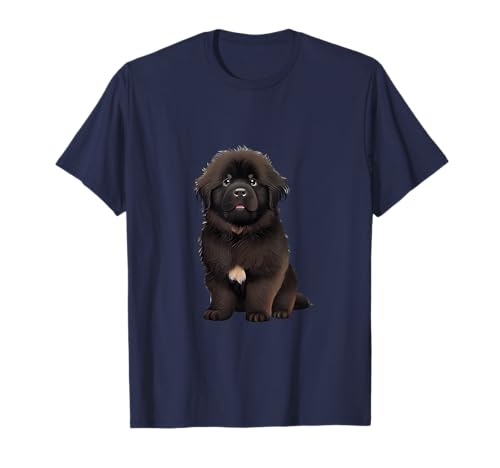 Kinder Neufundländer Hunde - Hund Neufundländer T-Shirt von Alle Hunderassen und Hunde Design Shop