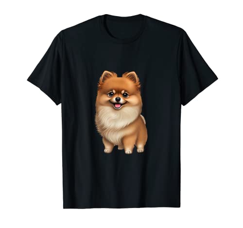Kinder Zwergspitze Hunde - Hund Zwergspitz T-Shirt von Alle Hunderassen und Hunde Design Shop