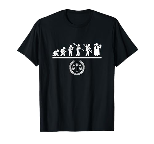 Attorney Evolution Women Lustiger Anwalt T-Shirt Attorney Evolution Women Lustiger Anwalt T-Shirt von Allegedly Gifts For Law Students And Lawyer