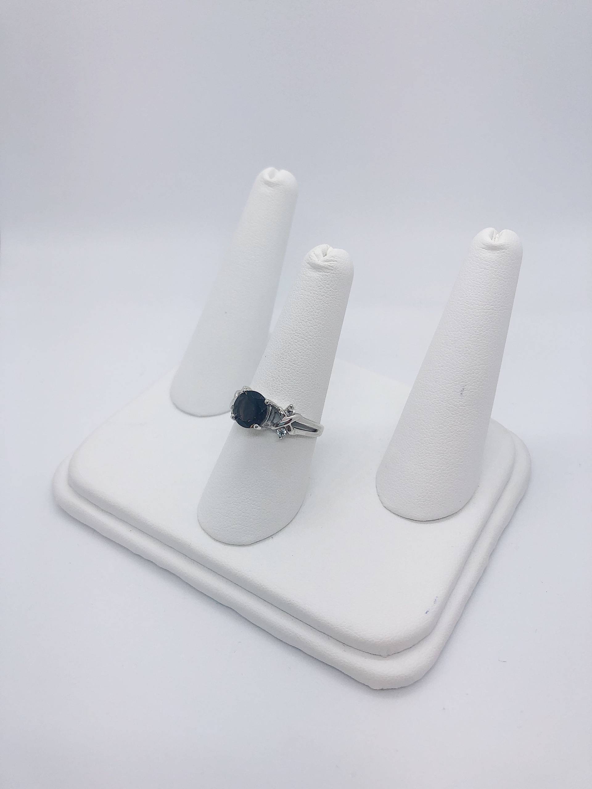 Custom Runder Rauchquarz Und Weißtopas Filigran Ring Mit 925 Sterling Silber von AlleghenyDiamondMine