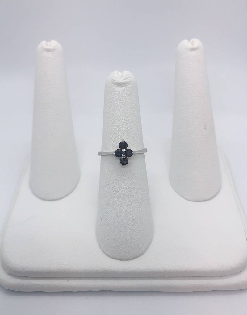 Handarbeit Damen Rauchquarz Cluster Ring Mit 925 Sterling Silber von AlleghenyDiamondMine