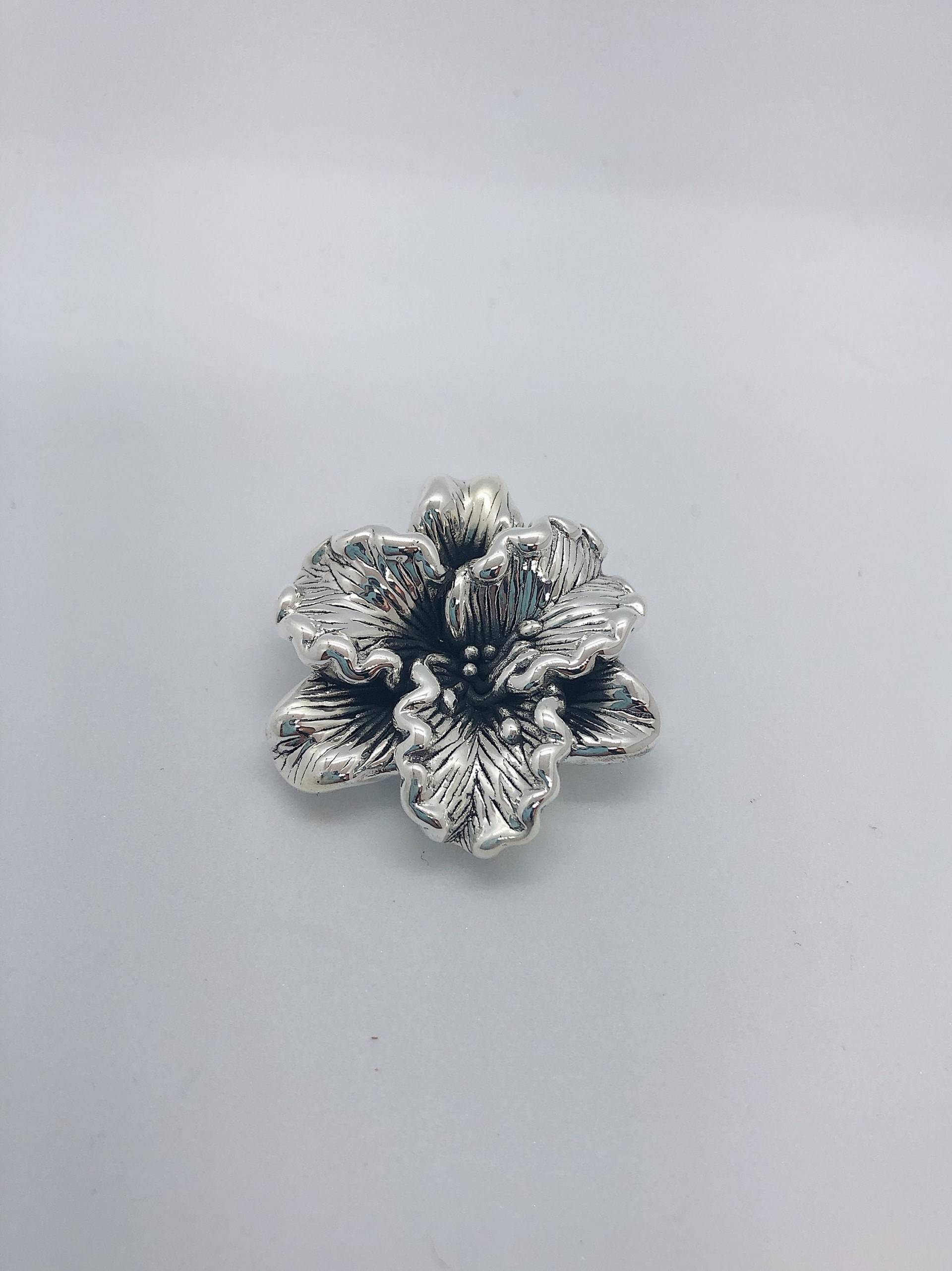 Sterling Silber Floral Pendant Style #2 von AlleghenyDiamondMine
