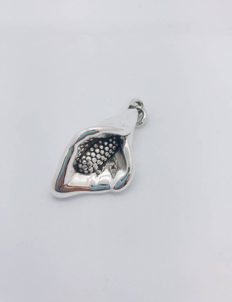 Sterling Silber Floral Pendant Style #5 von AlleghenyDiamondMine