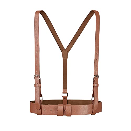 Allegra K Damen Vintage PU Leder Y Hosenträger Verstellbare Löcher Gürtel Braun 69-84cm/27.17-33.07" Allegra K Damen Vintage PU Leder Y Hosenträger Verstellbare Löcher Gürtel Braun 69-84cm/27.17-33.07" von Allegra K
