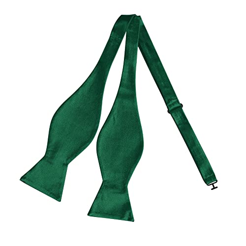 Allegra K Herren Einfarbig Selbstgebundene Formale Bowties Fliege Dunkelgrün One Size von Allegra K