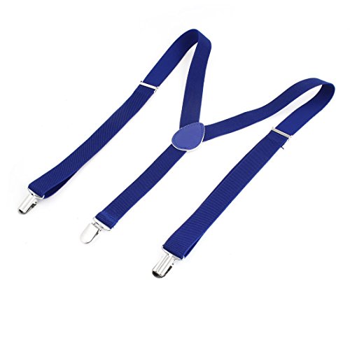 sourcing map Einstellbare Klemme elastische Y Rücken Hüftgürtel Klammern für Damem Dunkelblau von Allegra K