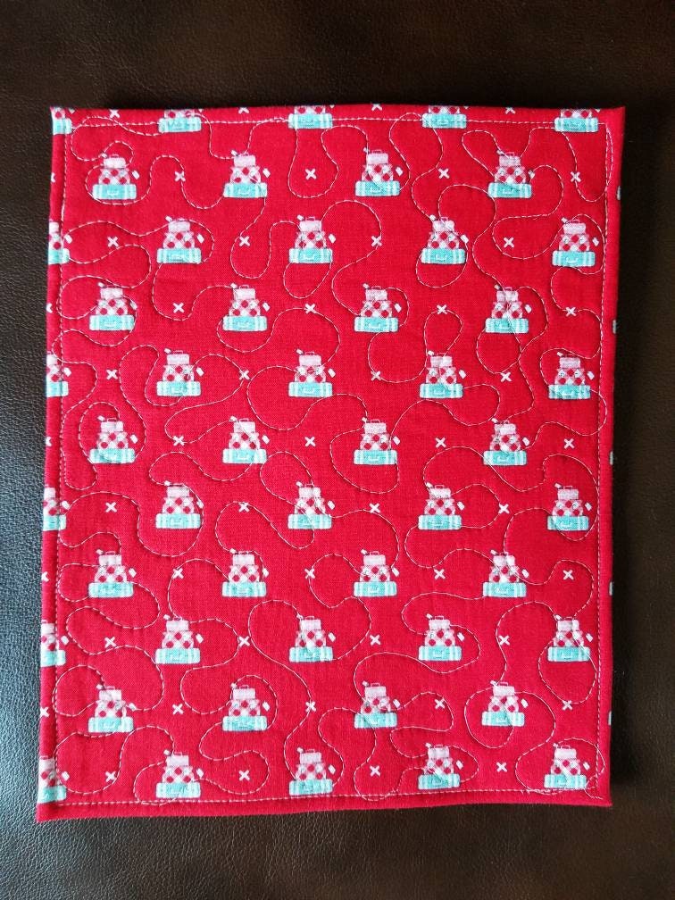 Koffer-It-Up Tasche/Kit It Up Tasche/Wischtasche/Kleine Projekttasche/Vinyl Front Projekttasche/Projekttasche/Kreuzstichtasche von AllegroStitches