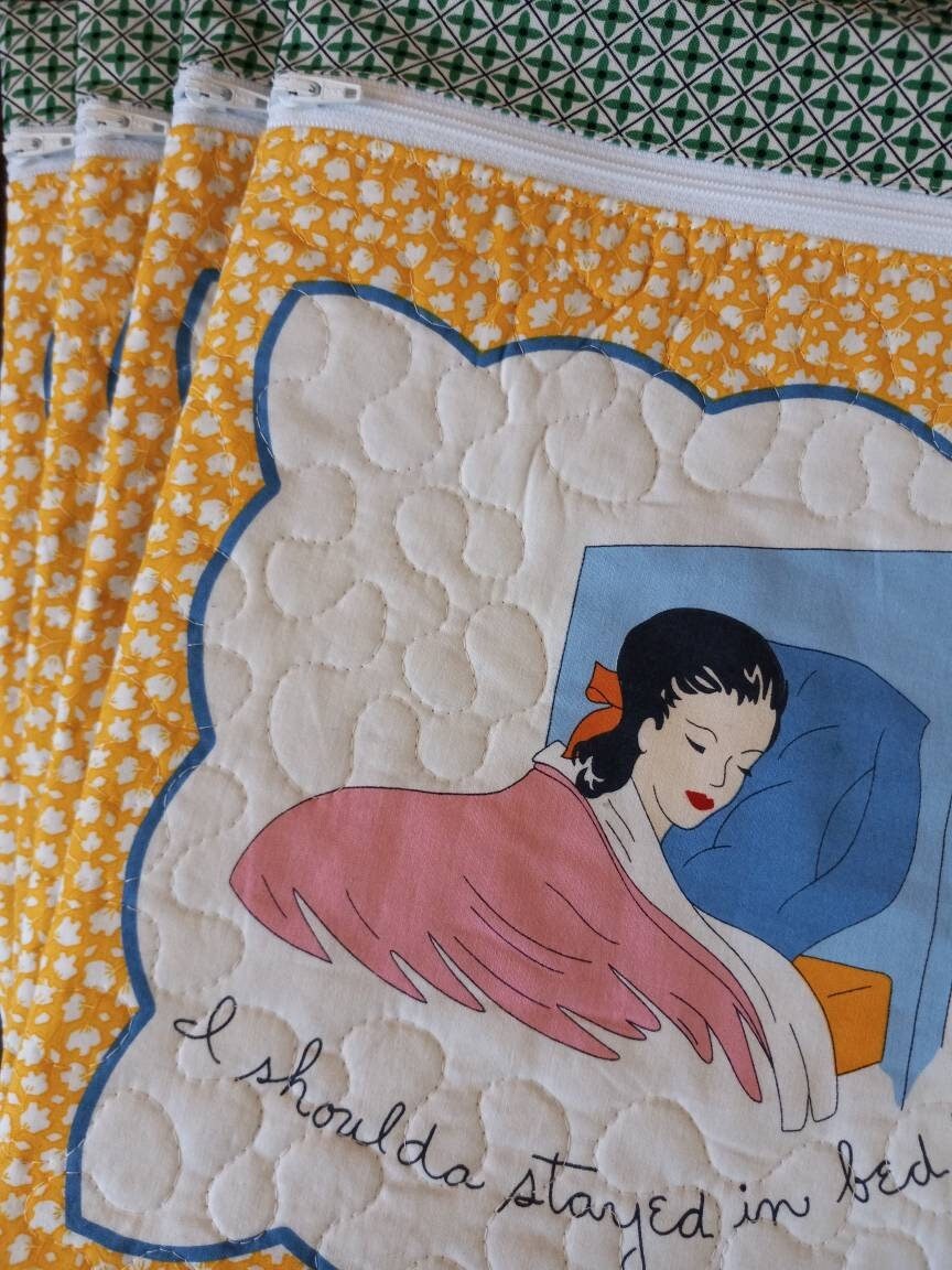 Quilted Projekttasche Kit-It-Up Tasche/Kit It Up Tasche/Wischtasche/Kleine Projekttasche/Vinyl Front Projekttasche/Projekttasche/Kreuzstichtasche Quilted Projekttasche Kit-It-Up Tasche/Kit It Up Tasche/Wischtasche/Kleine Projekttasche/Vinyl Front Projekttasche/Projekttasche/Kreuzstichtasche von AllegroStitches