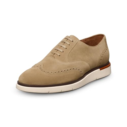 Allen Edmonds Herren Carson Wing Oxford, Knochenwildleder, 43 EU X-Weit von Allen Edmonds