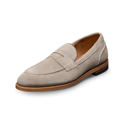Allen Edmonds Herren Randolph 2.0 Halbschuhe, Zinn-Wildleder, 9.5 X-Wide von Allen Edmonds