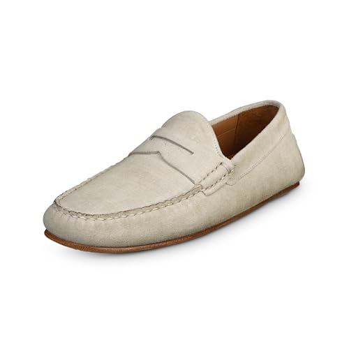 Allen Edmonds Herren Super Sport Penny Driving Style Loafer, Hellgrau, 11.5 X-Wide von Allen Edmonds