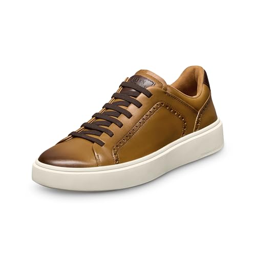 Allen Edmonds Oliver Herren-Sneaker, Walnut Brogue, 8 X-Wide von Allen Edmonds