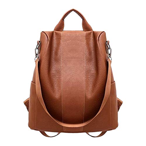 Allence Frauen-Diebstahl-Rucksack-Tasche kleiner Rucksack aus weichem Wildleder mit doppeltem Verwendungszweck von Allence