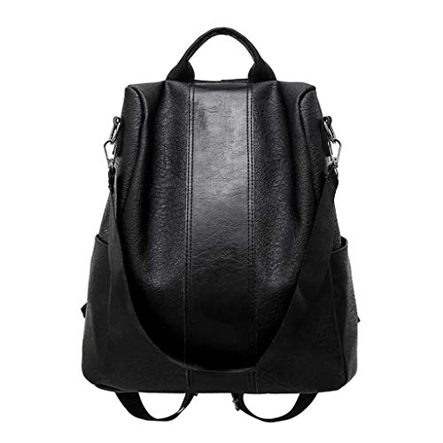 Allence Frauen-Diebstahl-Rucksack-Tasche kleiner Rucksack aus weichem Wildleder mit doppeltem Verwendungszweck von Allence