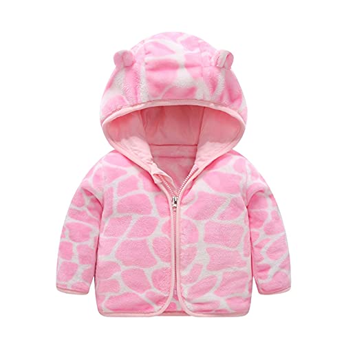 Neugeborenes Baby Mädchen Fleecejacke Herbst PlüSchjacke Winter Fleece Jacke Mit Kapuze Reißverschluss Kapuzenmantel Umhangjacke Dicke Warme Kleidung Oberbekleidung Wollfleece Wintermäntel von Allence