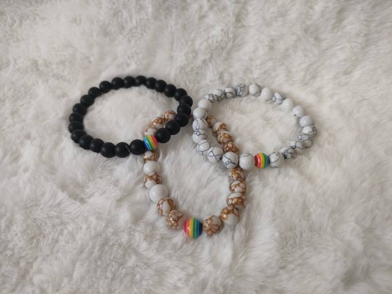 Perlen Armband Pride Schlicht Perlen Armband Pride Schlicht von AllensLife