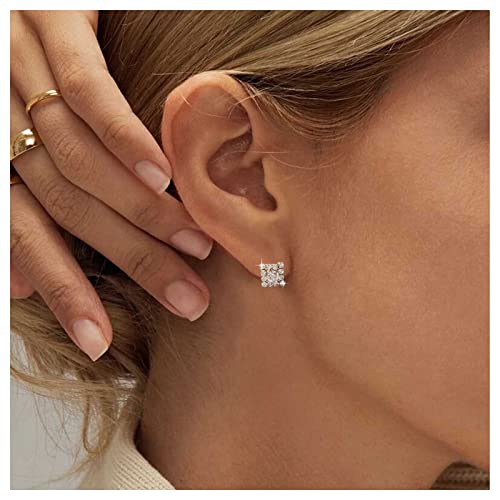 Allereya Vintage Kristall Quadratische Ohrringe Strass Quadratische Ohrstecker Ohrringe Gold Cz Quadratische Ohrringe Geometrische Quadratische Ohrringe Schmuck Für Frauen Und Mädchen von Allereya