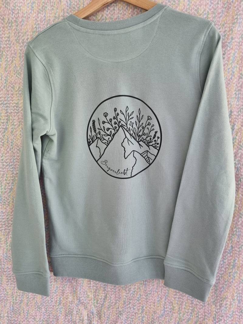 Goldliesel Pullover Damen Berge Mint von AllerleiLeben