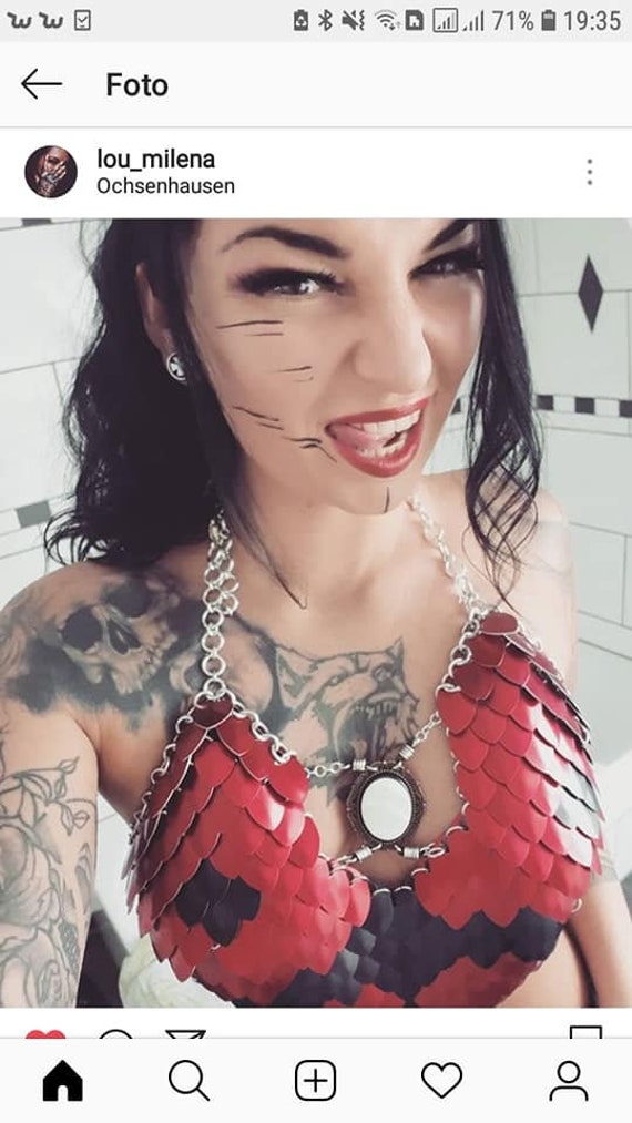 Top Bird Mit Cabochon von AllerleyKetten