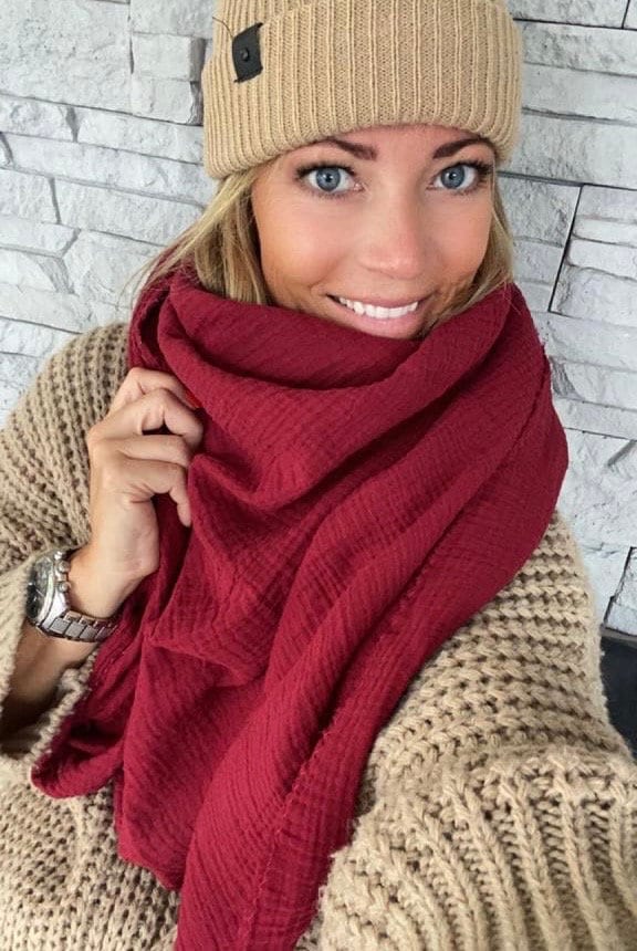 Musselintuch Damen Halstuch Dreieckstuch Xxl Tuch Tücher Schal von AllesausliebeByInka