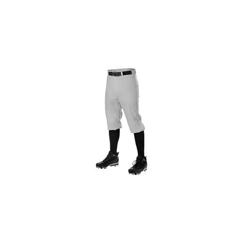 Alleson Herren Knicker Baseball Hose Grau 2XL von Alleson Athletic