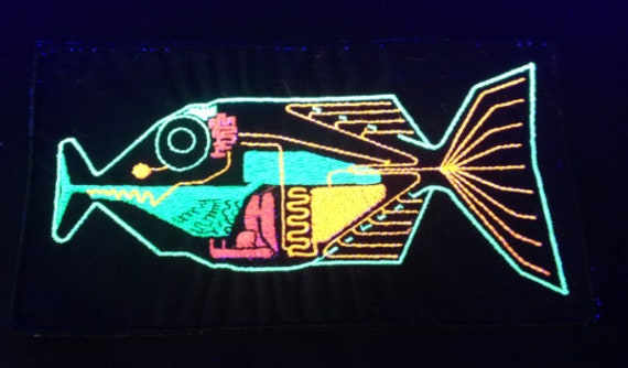 Babel Fish Individuell Gestickter Patch von AlleyKatGB