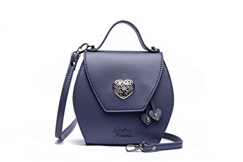 Allgäu Rebell Umhängetasche Oktoberfest mit süßen Herz Applikationen 16cm x 13cm x 3cm von Allgäu Rebell