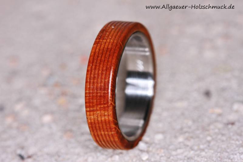 Eichenholzring Ring Aus Holz Holzring Ehering Verlobungsring Freundschaftsring Handgefertigter Naturschmuck Hochzeitsringe Handmade von AllgaeuerHolzschmuck