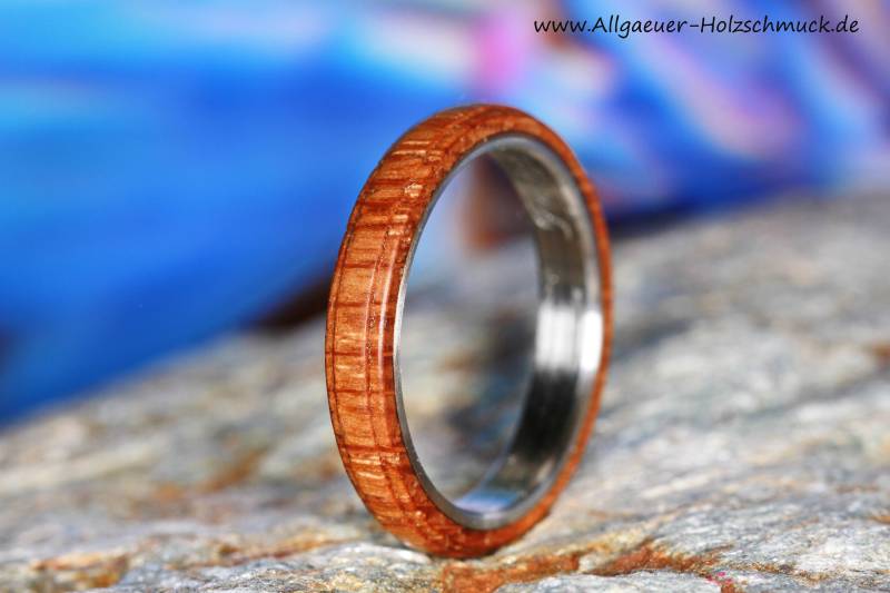 Ringe Ring Eichenholz Aus Holz Holzring Ehering Verlobungsring Freundschaftsring Handgefertigter Naturschmuck Hochzeitsringe Handmade von AllgaeuerHolzschmuck