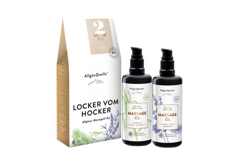 Allgäuquelle Körperbalsam, 2x100ml mit Lemongrass, Orange, Bergamotte, Lavendel, Zeder, Mandarine Allgäuquelle Körperbalsam, 2x100ml mit Lemongrass, Orange, Bergamotte, Lavendel, Zeder, Mandarine von Allgäuquelle
