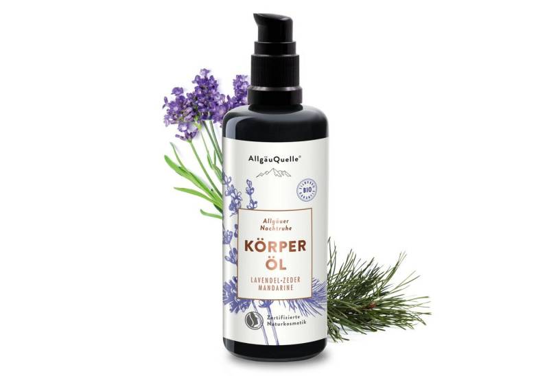 Allgäuquelle Körperbalsam, mit Lavendel, Zeder und Mandarine von Allgäuquelle