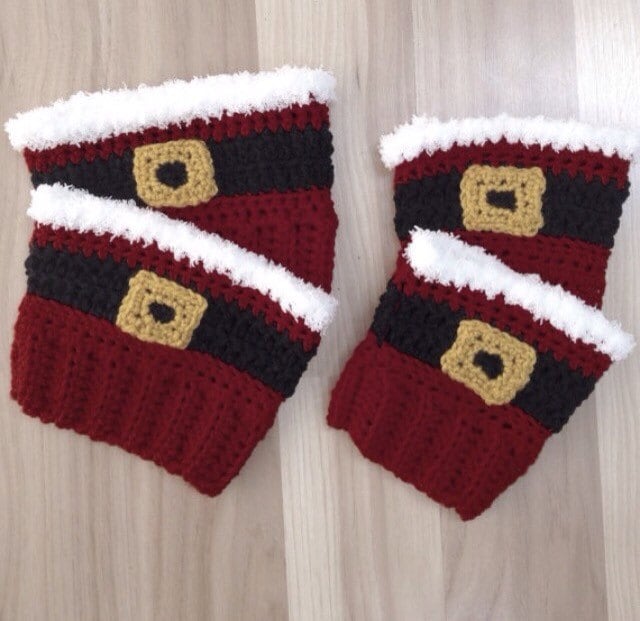 Nikolausstiefelmanschette Nikolausstiefelmanschette von AlliCattCreations