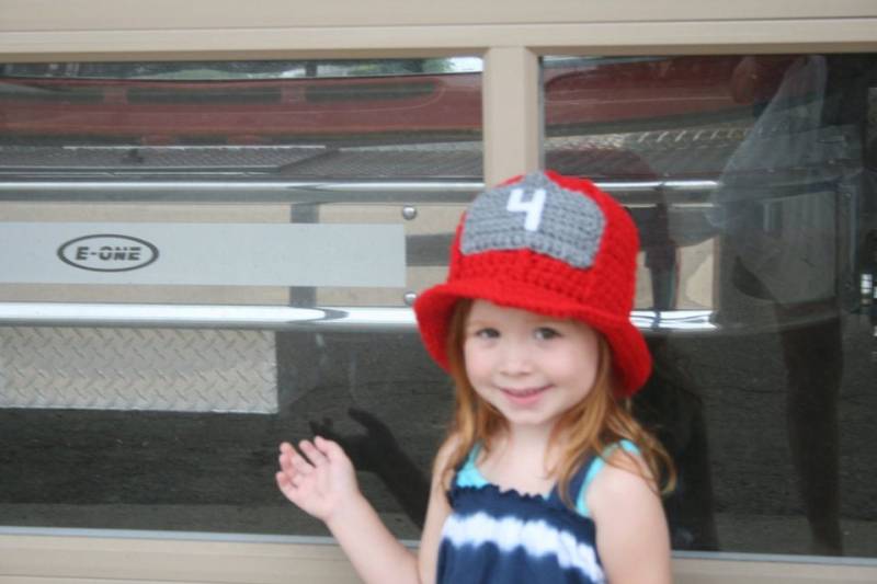 Auf Bestellung Gehäkelte Feuerwehrmann Hut Größe Kind von Alliehats