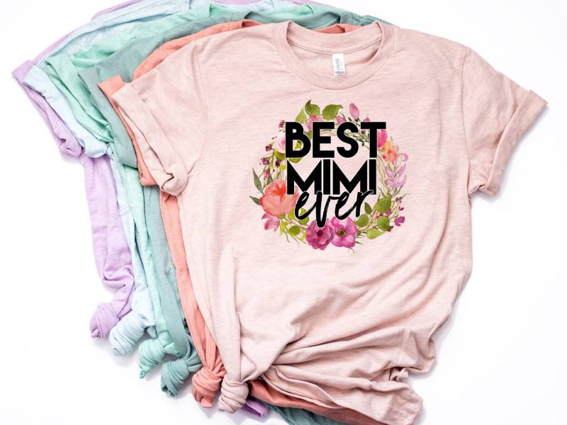 Best Mimi Ever, Shirt, T Geschenk, Tshirt, Geschenk Für Mimi, Neue Schwangerschaft Reveal, Pastel Bella Canvas - Artikel 6066 Best Mimi Ever, Shirt, T Geschenk, Tshirt, Geschenk Für Mimi, Neue Schwangerschaft Reveal, Pastel Bella Canvas - Artikel 6066 von AllinThePrint