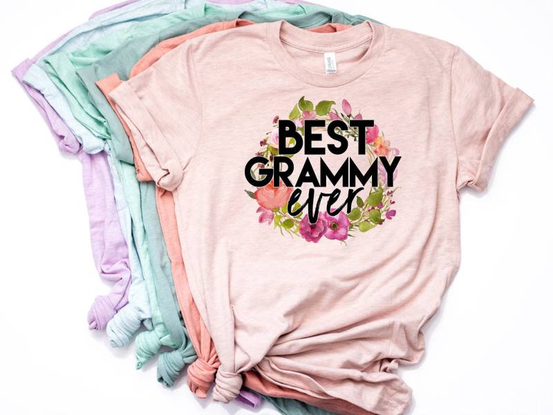 Beste Grammy Ever, Shirt, Geschenk, T Tshirt, Grammy, Schwangerschaft Reveal, Bella Canvas - Artikel 6062 Beste Grammy Ever, Shirt, Geschenk, T Tshirt, Grammy, Schwangerschaft Reveal, Bella Canvas - Artikel 6062 von AllinThePrint