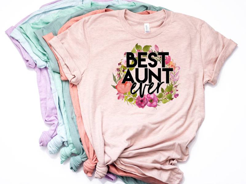 Beste Tante Aller Zeiten, Shirt, T-Shirt, Geschenk, Geschenk Für Tante, Neue Zu Sein, Schwangerschaft Reveal, Pastel Bella Canvas - Artikel 6059 Beste Tante Aller Zeiten, Shirt, T-Shirt, Geschenk, Geschenk Für Tante, Neue Zu Sein, Schwangerschaft Reveal, Pastel Bella Canvas - Artikel 6059 von AllinThePrint