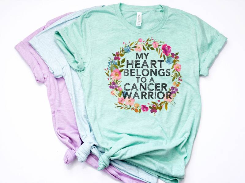 Krebs Support Shirt, Krieger, Spendenaktion T Bewusstsein, Walk Shirt - Artikel 262 von AllinThePrint