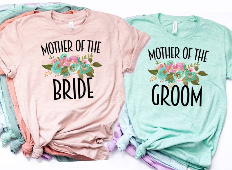 Mutter Der Braut, Des Bräutigams, Braut Shirt, Bräutigams Geschenk - Artikel 6127 &6130 Mutter Der Braut, Des Bräutigams, Braut Shirt, Bräutigams Geschenk - Artikel 6127 &6130 von AllinThePrint