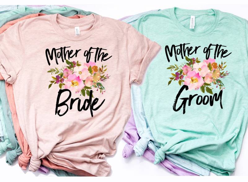 Mutter Der Braut, Des Bräutigams, Braut Shirt, Bräutigams Zukünftige Schwiegermutter Geschenk - Artikel 6126 &6129 Mutter Der Braut, Des Bräutigams, Braut Shirt, Bräutigams Zukünftige Schwiegermutter Geschenk - Artikel 6126 &6129 von AllinThePrint