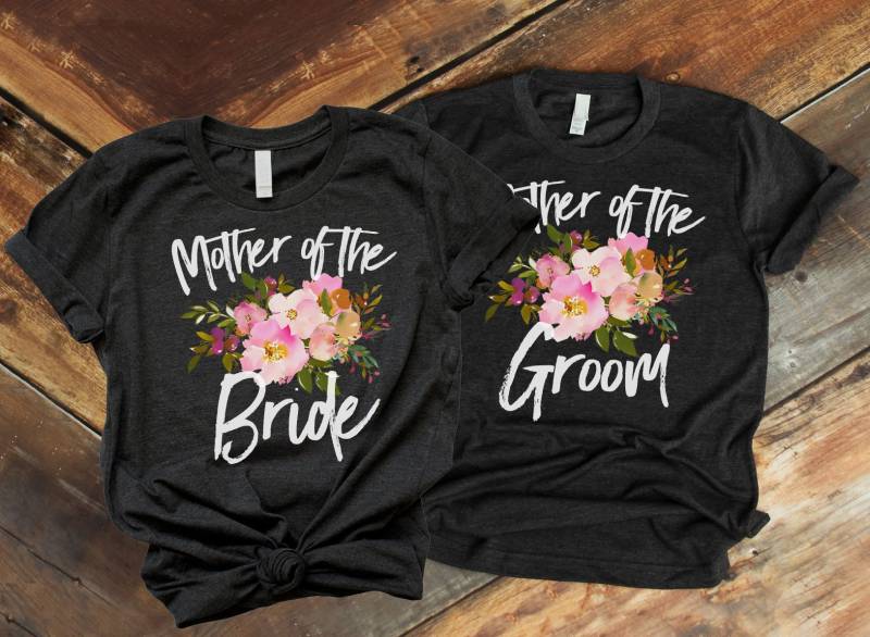 Mutter Der Braut Shirt, Braut, Des Bräutigams Bräutigams, Zukünftige Schwiegermutter Geschenk - Artikel 6126 &6129 Mutter Der Braut Shirt, Braut, Des Bräutigams Bräutigams, Zukünftige Schwiegermutter Geschenk - Artikel 6126 &6129 von AllinThePrint