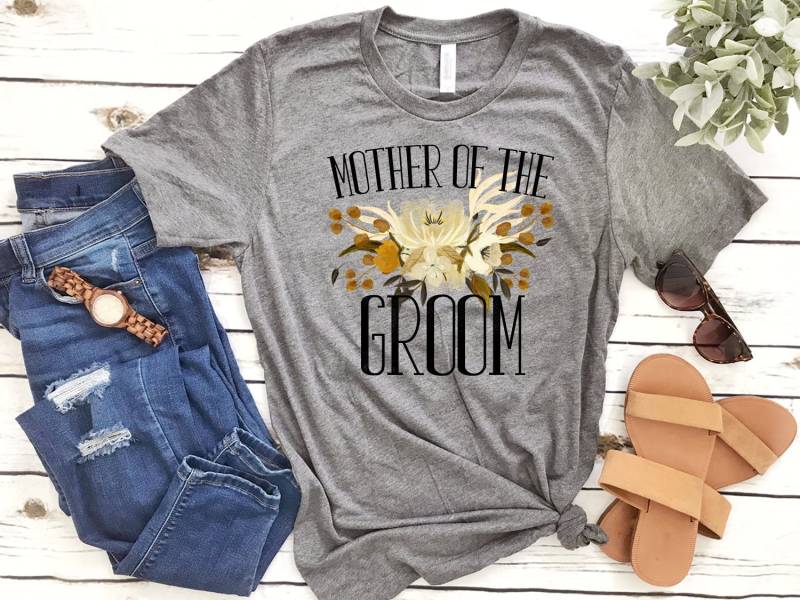 Mutter Des Bräutigams Shirt, Bräutigams, Dankeschön, Zukünftige Schwiegermutter, Geschenk - Artikel 6131 von AllinThePrint