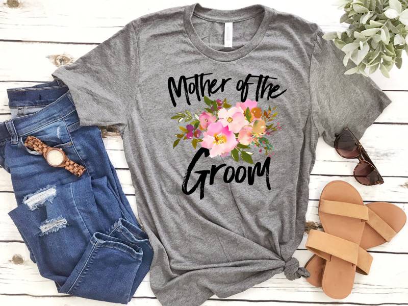 Mutter Des Bräutigams Shirt, Geschenk, Bräutigams, Hochzeit Party Shirts, Zukünftige Schwiegermutter Geschenk - Artikel 6129 von AllinThePrint