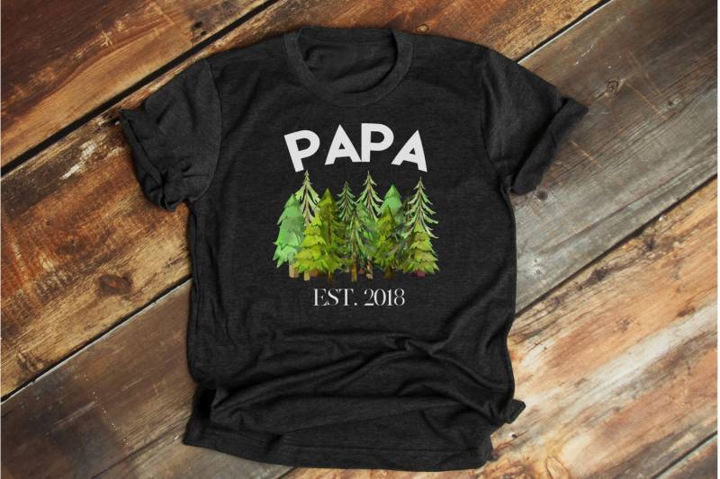 Papa T Shirt, To Be, Neues Schwangerschaft Reveal, Geschenk, Tshirt, Geschenk - Artikel 6158 von AllinThePrint