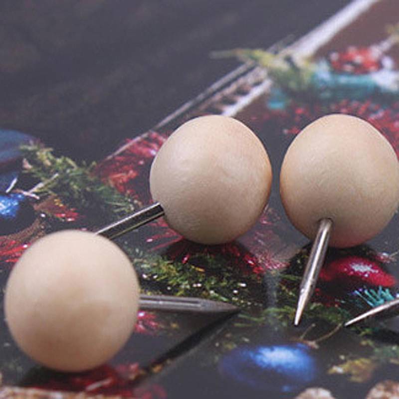 10 Stück Push Pins Aus Holz von AllisonDIY