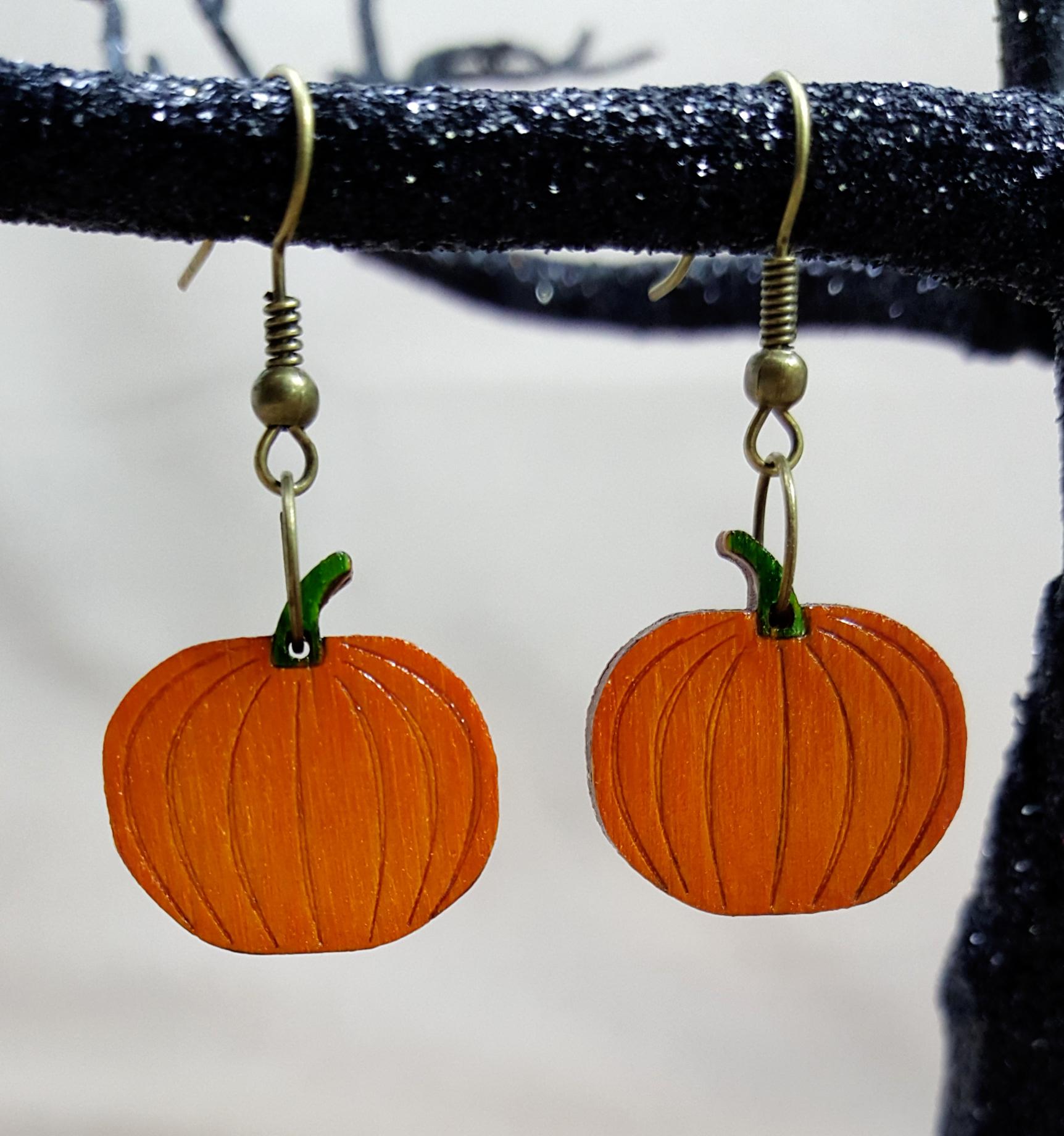 Kürbis Ohrringe, Halloween Laser Geschnitten Thanksgiving, Schmuck, Ohrringe Kürbis Ohrringe, Halloween Laser Geschnitten Thanksgiving, Schmuck, Ohrringe von AllisonDoyleDesign